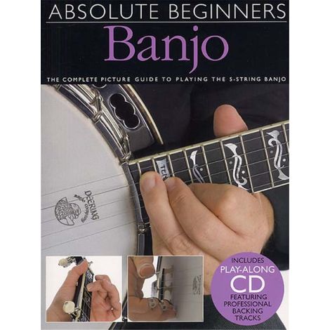 ABSOLUTE BEGINNERS BANJO BOOK/CD