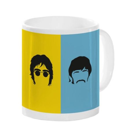 Beatles Blue And Yellow Mug