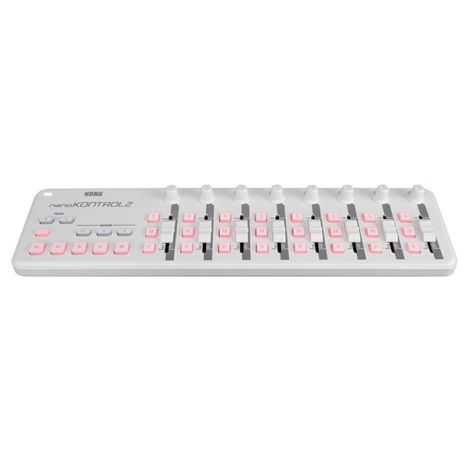 KORG NANOKONTROL 8 Channel MIDI Controller White