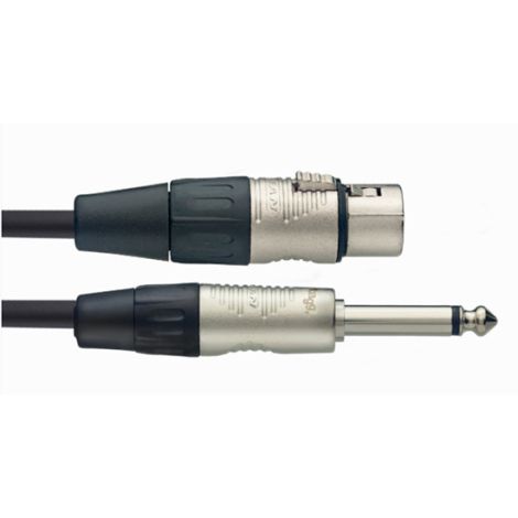STAGG 1M/3FT MIKE CABLE XLRf-PLUG