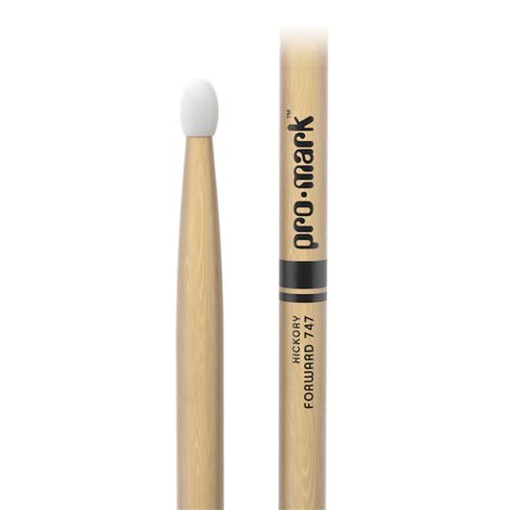 PRO MARK Tx747N Hickory Nylon Tip Drumsticks
