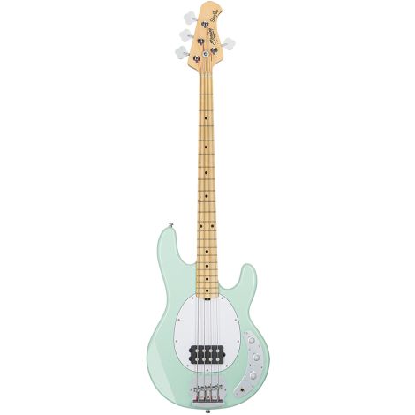 SUB RAY4 Mint Green Maple Neck White Pickguard Bass