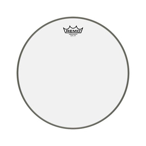 REMO Drumhead Ambassador Snare Head Uncoated 4”