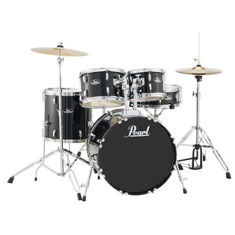 PEARL Roadshow Drum Kit 5 Pieces Black