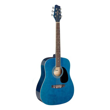 STAGG 3/4 Dreadnought Acoustic Guitar Blue