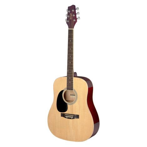 STAGG 3/4 Dreadnought Acoustic Guitar Lefthanded Natural