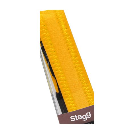 STAGG Easy Sax Strap Yellow