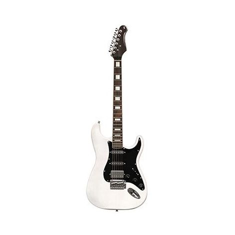 STAGG Vint Serie-S 60 Electric Guitar White BL