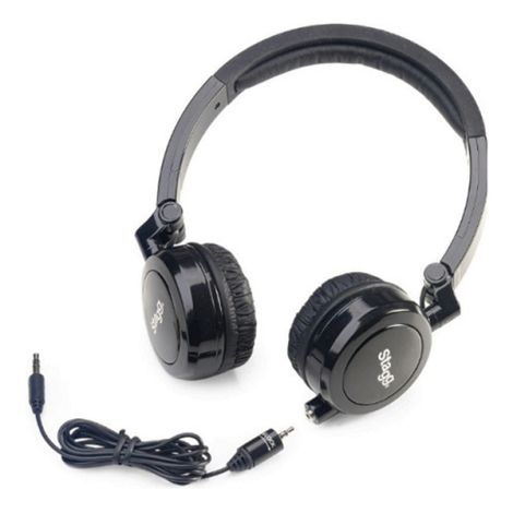 STAGG Deluxe Portable Headphones Black