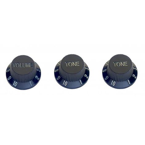 STAGG STRAT VOLUME TONE BUTTONS BLACK