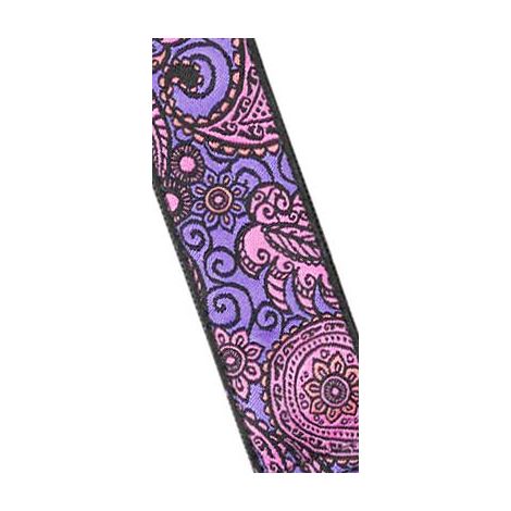 STAGG Woven Strap Paisley 1 Pink