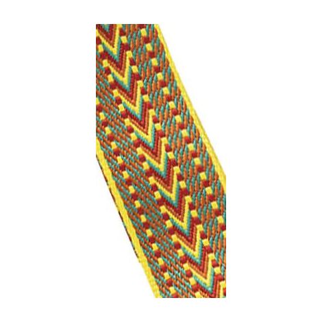 STAGG Woven Cot Strap Rafter Yellow