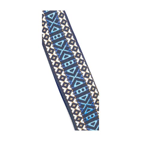 STAGG WOVEN STRAP GT HOOTENANNY BLUE