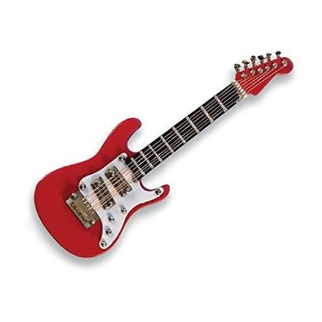 VIENNA WORLD Miniature Pin E-Guitar Red