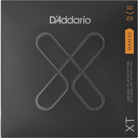 D'ADDARIO Banjo XT Nickel Plated Steel Medium 10-23 Set