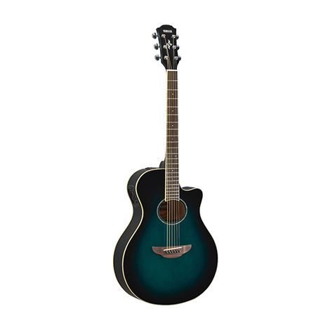 YAMAHA APX600 Oriental Blue Burst Electro Acoustic Guitar