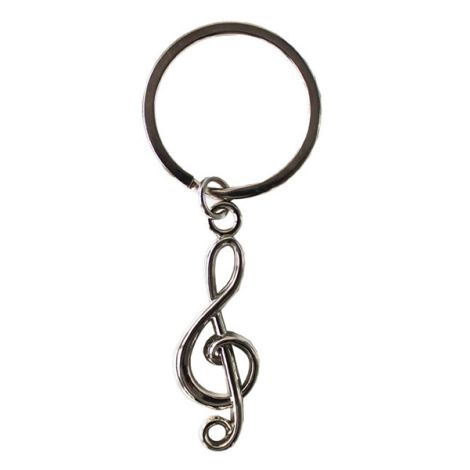 Hot House Keyring Treble Clef with Box