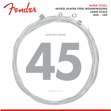FENDER 250 Bass Strings Nickel Plated Long Scale 045-105