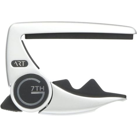 G7TH C81010 PERFORMANCE 3 Acoustic/Electric Guitar Capo, Silver