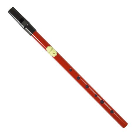FEADOG Red D Whistle, Black Top
