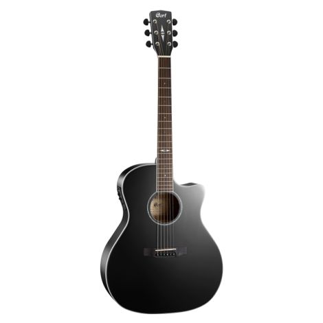 CORT GA5F-BK Grand Regal Acoustic - Electric Guitar Black